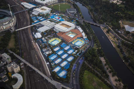 Aerial Image of 2014 AUSTRALIAN OPEN