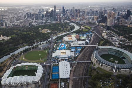 Aerial Image of 2014 AUSTRALIAN OPEN