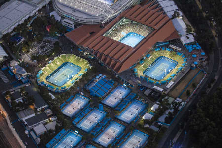 Aerial Image of 2014 AUSTRALIAN OPEN