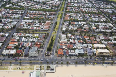 Aerial Image of ALBERT PARK