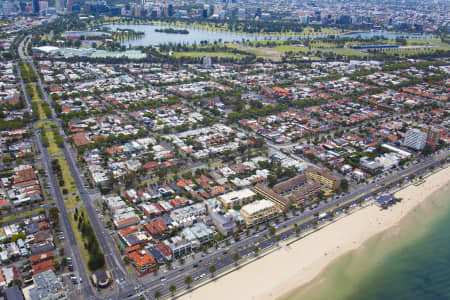 Aerial Image of ALBERT PARK
