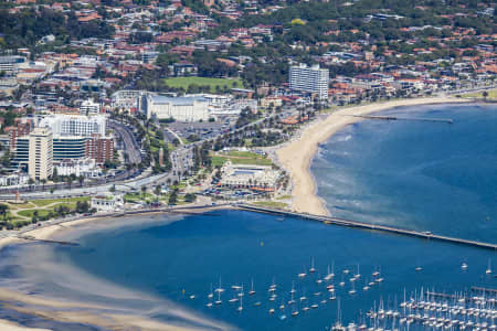 Aerial Image of ST KILDA BEACH
