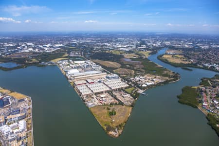 Aerial Image of WENTWORTH POINT