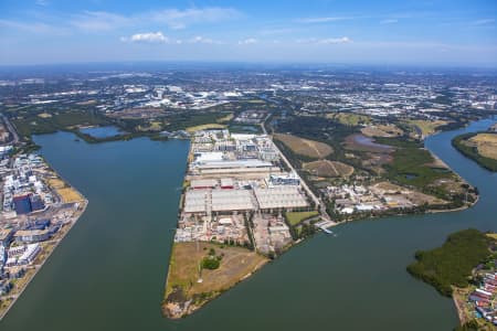 Aerial Image of WENTWORTH POINT