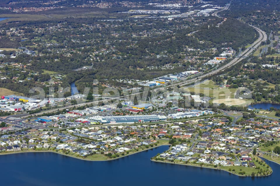 Aerial Image of Helensvale Shopping Centre