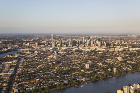 Aerial Image of CHELMER TO BRISBANE CBD