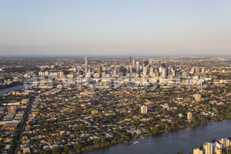 Aerial Image of Chelmer To Brisbane CBD