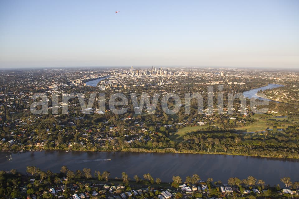 Aerial Image of Chelmer To Brisbane CBD