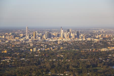 Aerial Image of CHELMER TO BRISBANE CBD