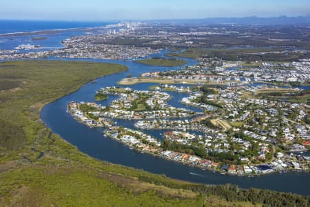 Aerial Image of HOPE ISLAND HOMES