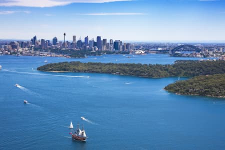 Aerial Image of TALL SHIPS