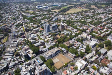 Aerial Image of SURRY HILLS