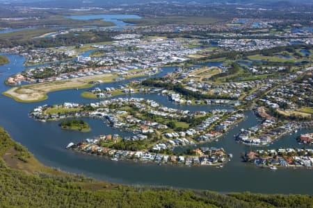 Aerial Image of HOPE ISLAND HOMES