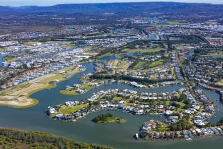 Aerial Image of HOPE ISLAND HOMES