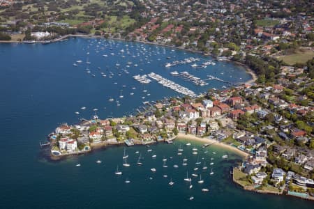 Aerial Image of POINT PIPER