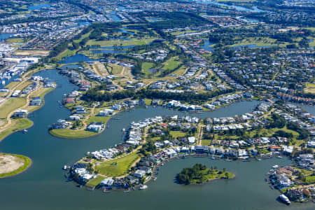 Aerial Image of HOPE ISLAND HOMES