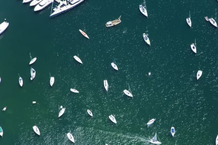 Aerial Image of RUSHCUTTERS BAY