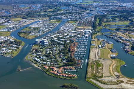 Aerial Image of HOPE ISLAND HOMES