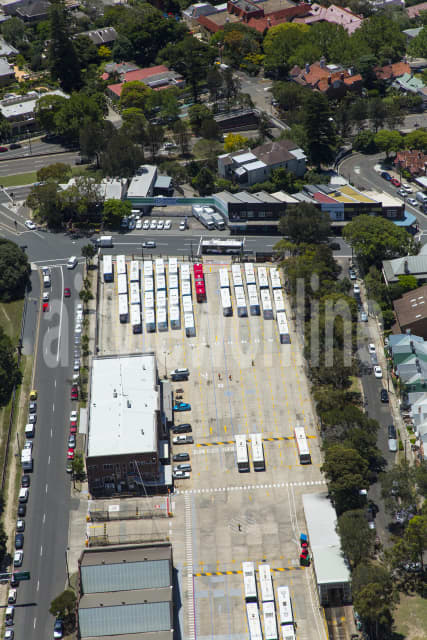 Aerial Image of Waverly Bus Depot
