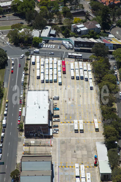 Aerial Image of Waverly Bus Depot