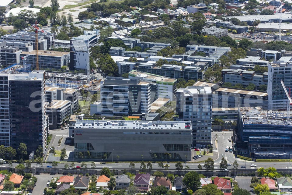 Aerial Image of Audi  Centre Sydney