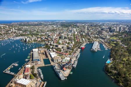 Aerial Image of GARDEN ISLAND