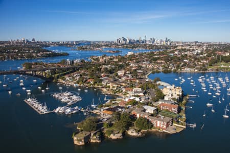 Aerial Image of DRUMMOYNE