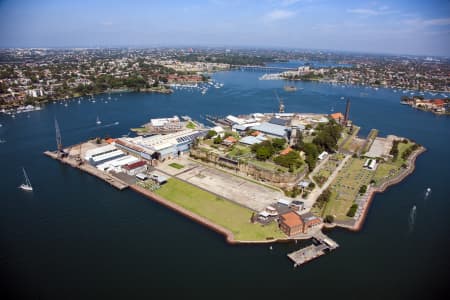 Aerial Image of COCKATOO ISLAND