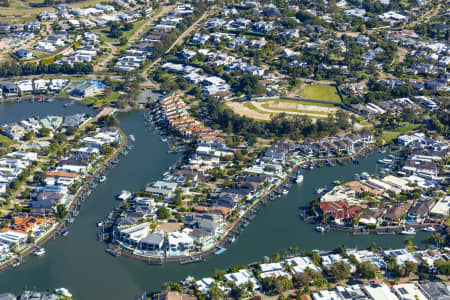 Aerial Image of HOPE ISLAND HOMES