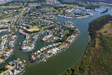 Aerial Image of HOPE ISLAND HOMES