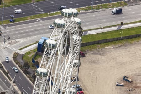 Aerial Image of MELBOURNE STAR OBSERVATION WHEEL