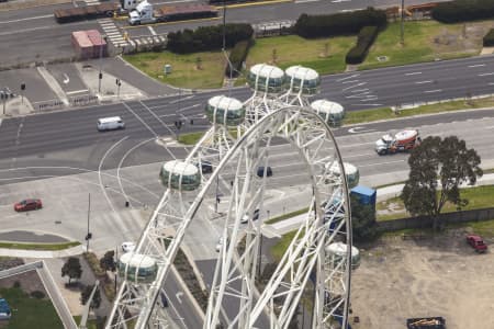 Aerial Image of MELBOURNE STAR OBSERVATION WHEEL