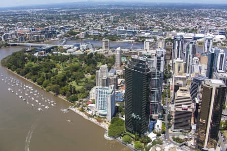 Aerial Image of BRISBANE WATERFRONT