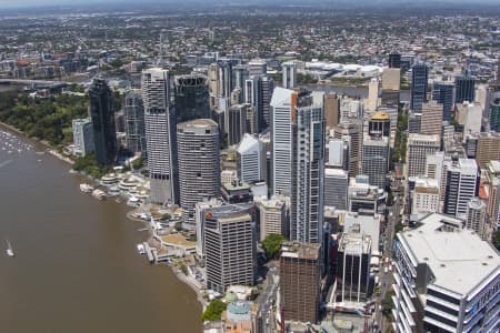 Aerial Image of BRISBANE WATERFRONT