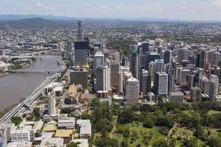 Aerial Image of BRISBANE BOTANICAL GARDENS