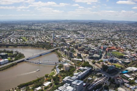 Aerial Image of KURILPA BRIDGE