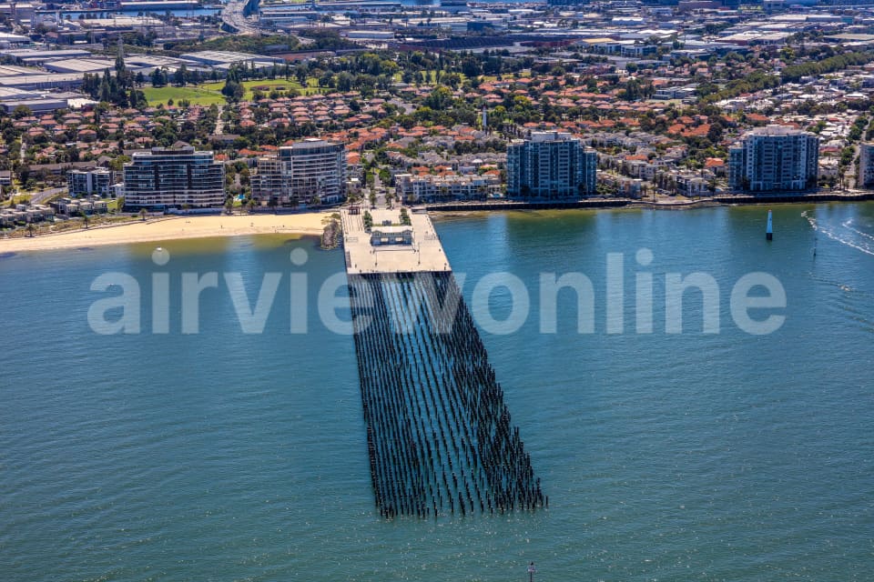 Aerial Image of Princes Pier