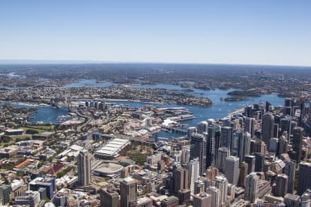 Aerial Image of SYDNEY TO DARLING HARBOUR