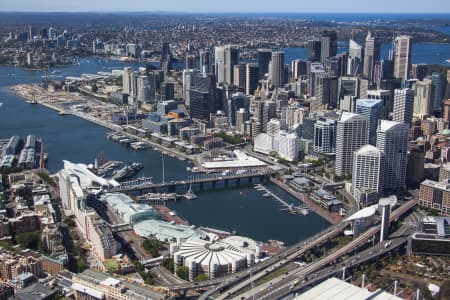 Aerial Image of DARLING HARBOUR