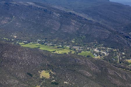 Aerial Image of HALLS GAP IN VICTORIA