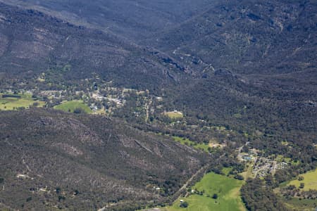 Aerial Image of HALLS GAP IN VICTORIA