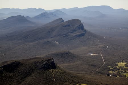 Aerial Image of GRAMPIANS TAKEN FROM DUNKELD