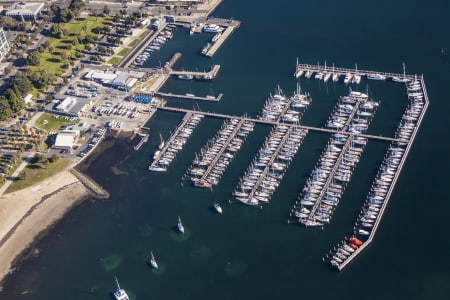 Aerial Image of BOAT HARBOUR IN GEELONG