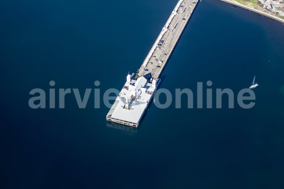 Aerial Image of The Pier on Eastern Beach