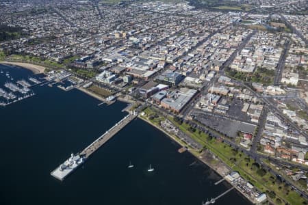 Aerial Image of EASTERN BEACH GEELONG