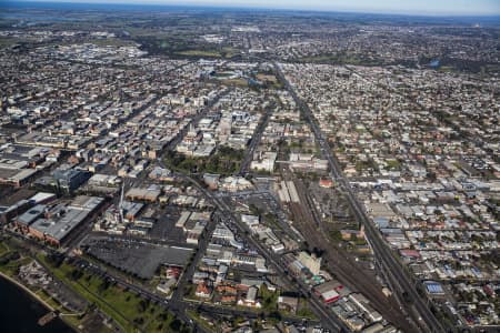 Aerial Image of GEELONG CBD