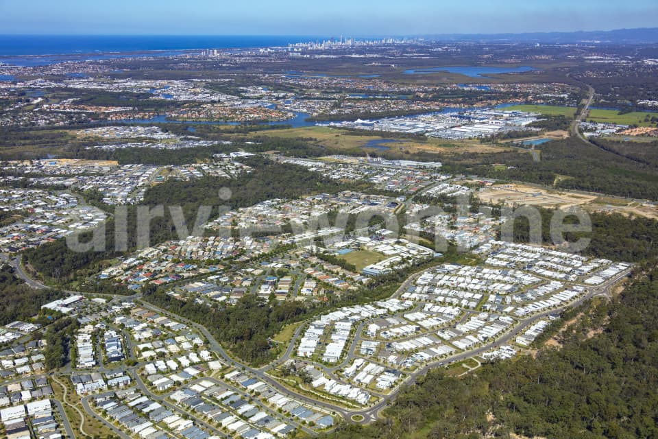 Aerial Image of Coomera Rivers State School