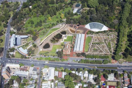 Aerial Image of ADELAIDE BOTANIC GARDEN