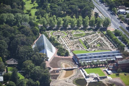 Aerial Image of ADELAIDE BOTANIC GARDEN