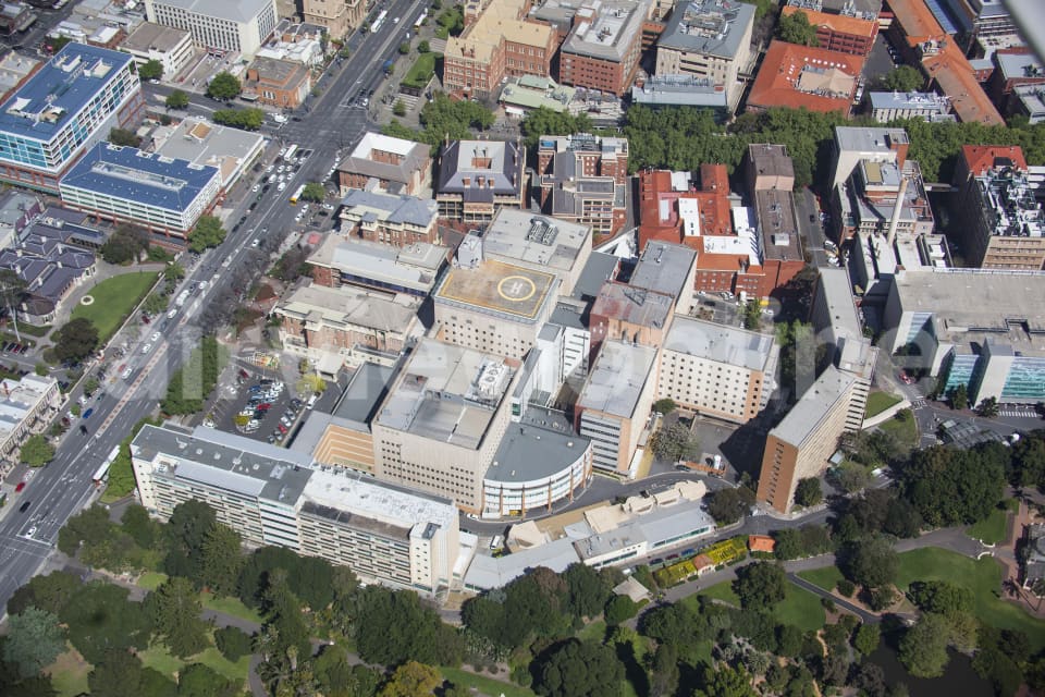Aerial Image of Royal Adeliade Hospital